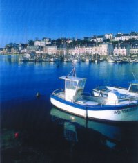 Vue du Port d'AUDIERNE